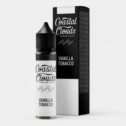 Vanilla Tobacco – Coastal Clouds – 60mL Made In USA E-Liquid - Vape Product; Vape Product, Vape Product