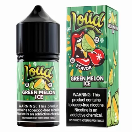 Green Melon Ice SALT by Loud – Melon Salt Nicotine E-Liquid - Vape Product; Vape Product, Vape Product