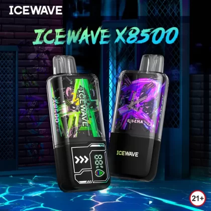 ICEWAVE X8500 Rechargeable Disposable Device - 8500 Puffs - Vanilla Casta Tobacco