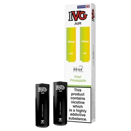Kiwi Pineapple IVG Air Replacement Pods - 20mg - Vape Product (70CC3C)