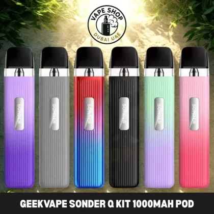 GEEKVAPE Sonder Q Kit 1000mAh Pod System 20W Vape kit Starter Kit in Dubai, UAE - Vapeshopdubaiuae