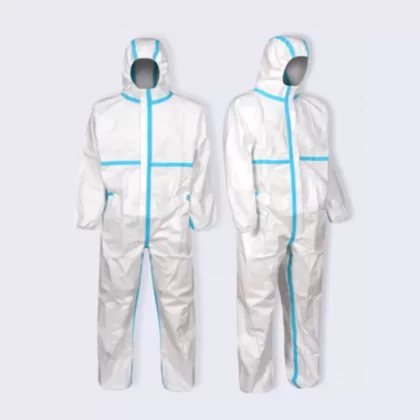 Composite Non-woven One-piece Isolation Clothing Protective Clothing - L