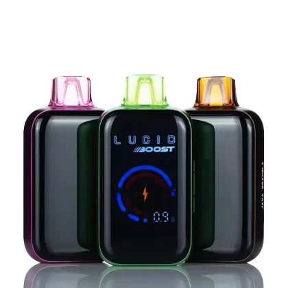 Lucid Boost 20k 20123 Puffs Dual Mesh Disposable Vape - 18ml (DISCONTINUED) - Yogi - Cherry Lemon Ice