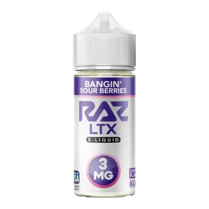 Bangin Sour Berries RAZ X Pod Juice 100ml - Customer Group#VAP~Nicotine#3mg>6mg~Size#Single