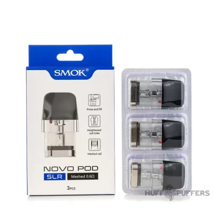 Smok Novo SLR Pods - Resistance#0.6 ohm Meshed>0.8 ohm Meshed>1.0 ohm Meshed