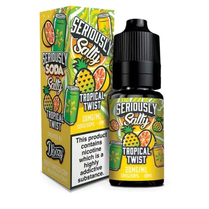 Seriously Salty SODA Tropical Twist Nic Salt E-Liquid - 20mg