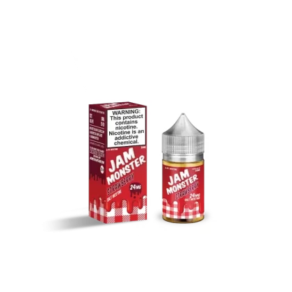 30ML | Strawberry by Jam Monster Salts - Size#30ML~Strength#24MG>48MG