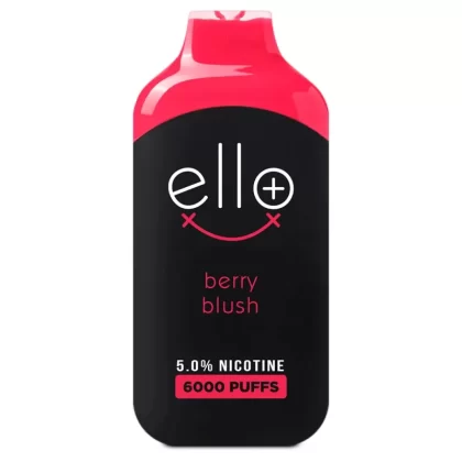 BLVK Ello Plus Disposable Vape –Berry Blush 50mg (6000 Puffs)