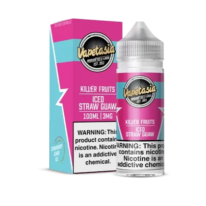 Vapetasia Killer Fruits Iced Straw Guaw eJuice - Vape Product; Vape Product, Vape Product (5E7FC6)