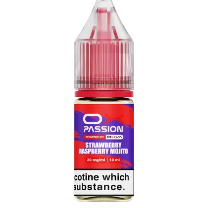 Strawberry Raspberry Mojito OX Passion Nic Salt E-Liquid by OXVA - 10ml - 10mg
