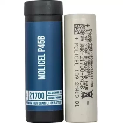 Molicel P45B 21700 45A 4500mAh Battery - Ejuicewarehouse