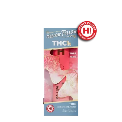 Mellow Fellow THCh 0.5g Disposable Vape – ZaZa (Sativa)