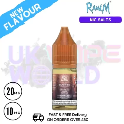 Black ICE RandM Tornado 7000 Nic Salt 10ML eLiquid