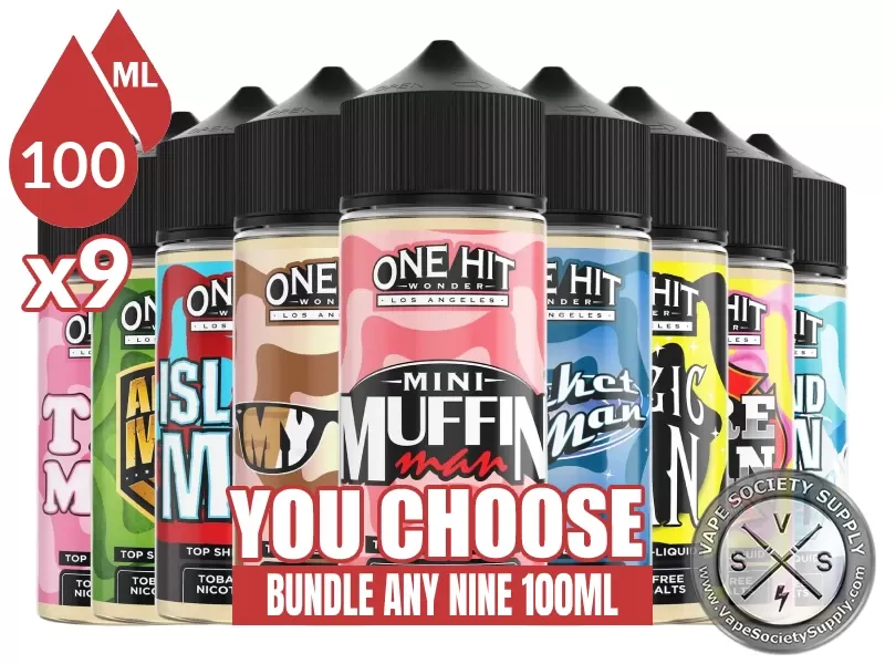 One Hit Wonder Bundle 9x100ml (900ml)