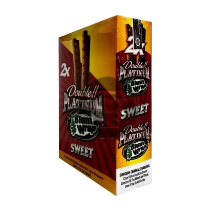 Double Platinum Sweet Wraps 25 Pouches of 2