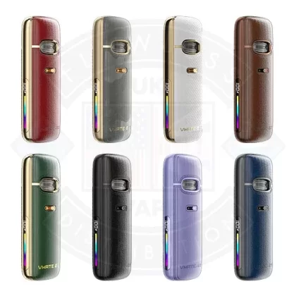 VOOPOO Vmate E2 Pod Kit - Color#Seashell White>Rose Red>Emerald Green>Urban Camo>Jet Black>Navy Blue>Walnut Brown>Lavender Purple