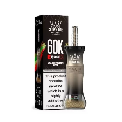 Watermelon Lime Al Fakher Crown Bar 60k E Hose X Disposable 6mg