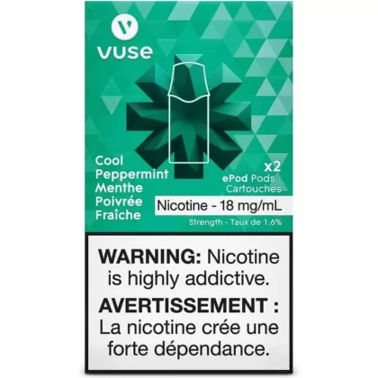 VUSE PODS – COOL PEPPERMINT