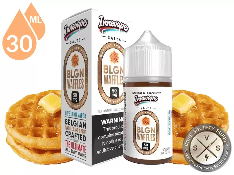 BLGN Waffles Innevape Salts 30ml - Vape Product, Vape Product