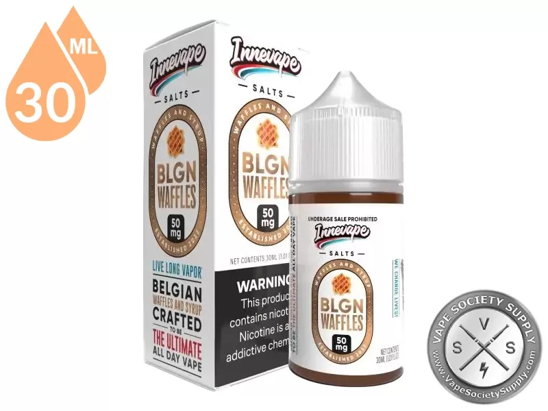 BLGN Waffles Innevape Salts 30ml - Vape Product, Vape Product - Image 3