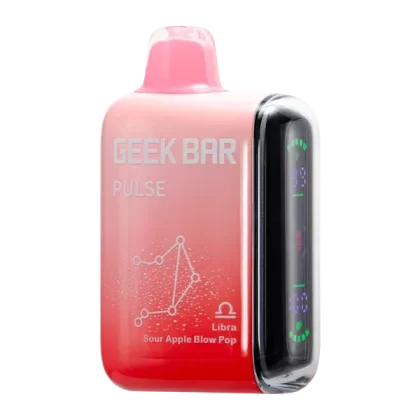 Sour Apple Pop Geek Bar Pulse - Customer Group#Consumer~Nicotine#50mg~Size#Single>5 Pack