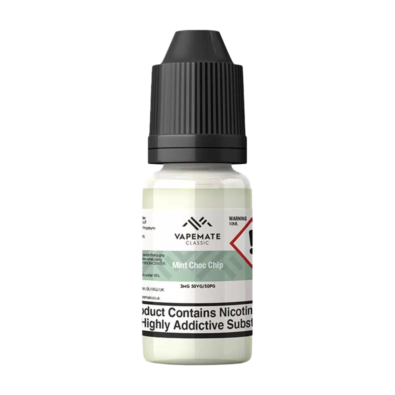 Vapemate Classic Mint Choc Chip 10ml - 6mg - Vape Product (87E592)
