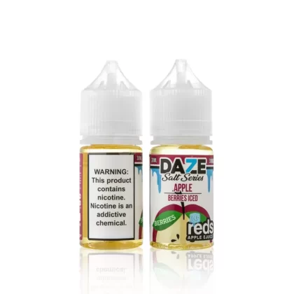 7 Daze Salt Series E-Juice – Berries Reds Apple Iced