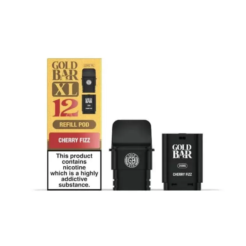 Gold Bar XL Prefilled Replacement Pod Cherry Fizz