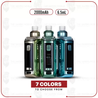 GeekVape Aegis Hero 5 Pod Kit - Iron Black, Blaze Red (E19744)
