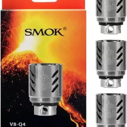 Smok TFV8 Cloud Beast Replacement Coils 3pk - Resistance#V8-T8 0.15ohm>V8-Q4 0.15ohm>V8-X4 0.15ohm (873567)