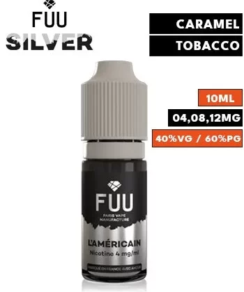 L'American eLiquid by FUU Silver - 04mg / 10ml