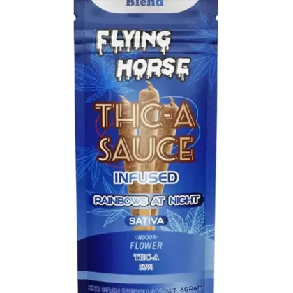 Rainbows At Night Flying Horse THCA Sauce Infused Pre-Rolls 2G 3ct