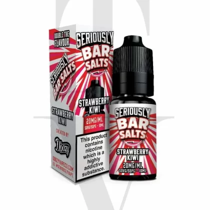 SERIOUSLY BAR SALTS STRAWBERRY KIWI E-LIQUID BY DOOZY