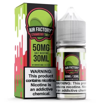 Air Factory Salt Strawberry Twist eJuice - Cheapejuice