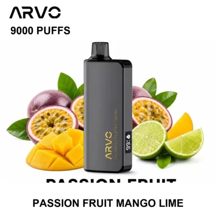 ARVO 9000 PUFFS – Passion Fruit Mango Lime - Ozvapeone