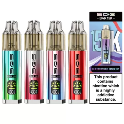 SKE Bar 15K Prefilled Vape Kit - Blueberry Sour Raspberry