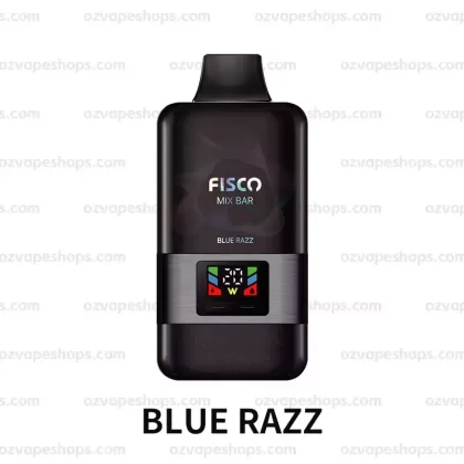 Fisco Max Bar 12000 Puffs – Blue Razz - Ozvapeone (AC9BB5)