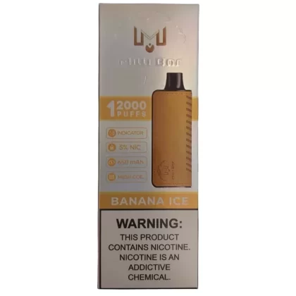 Banana Ice – Milli Bar 12000 - Ejuicewarehouse
