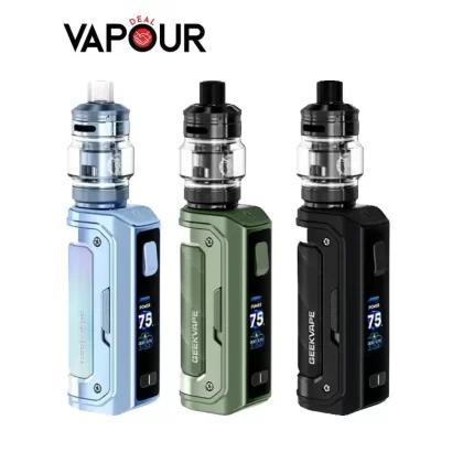 Geekvape Aegis Mini 5 Kit - Aqua Blue, Black