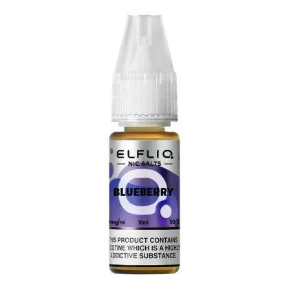 ElfLiq Blueberry Nic Salt Vape Juice 10ml