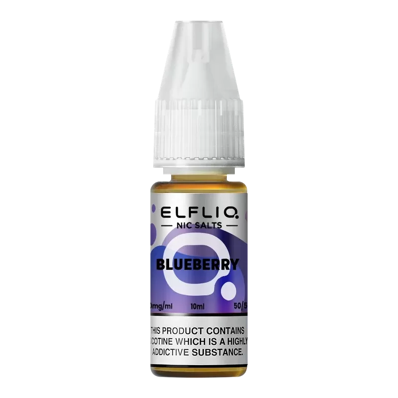 ElfLiq Blueberry Nic Salt Vape Juice 10ml