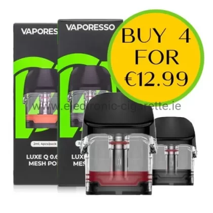 Vaporesso LUXE QS Replacement Pod (4PCS/PACK)