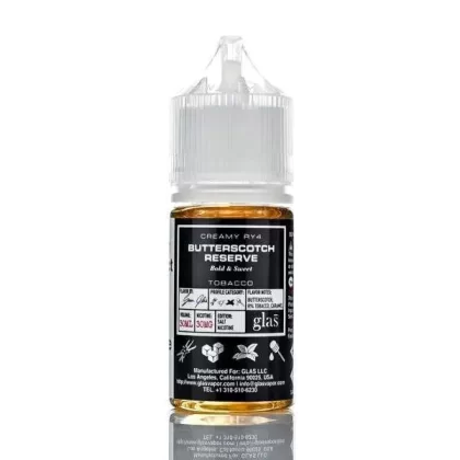 BSX Vapor Salt Nic E-Liquid - Butterscotch Reserve - 30ml