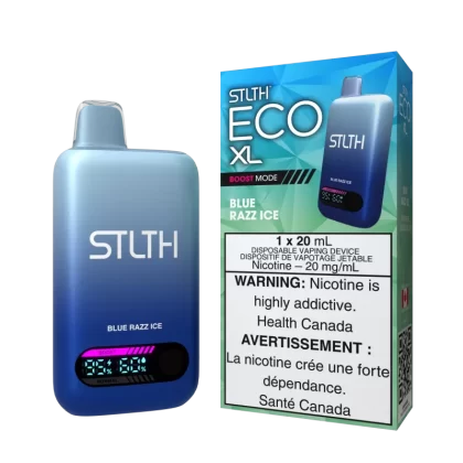 STLTH ECO XL - Blue Razz Ice - 20 mg/mL (wholeseller) - Excise YT, 20 mg/mL (wholeseller) - Excise FED