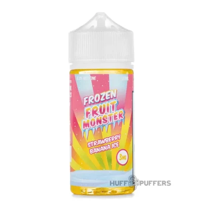Frozen Fruit Monster – Strawberry Banana Ice 100mL - Nicotine Strength#3mg>6mg