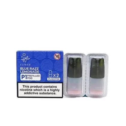 ELF BAR MATE 500 FLAVOURED POD PACK OF 2x REPLACEMENT PODS – FAST DISPATCH