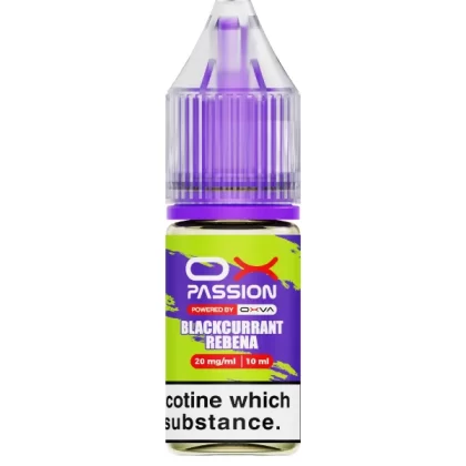 Blackcurrant Squash OX Passion Nic Salt E-Liquid by OXVA - 10ml - 20mg