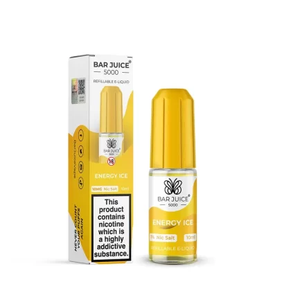 Bar Juice 5000 Energy Ice Nic Salt - Nicotine Strength#10mg>20mg