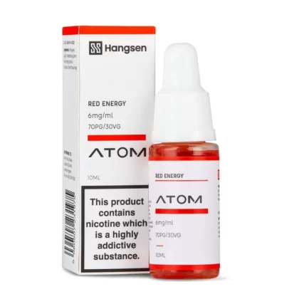 Red Energy E-Liquid Atom Series by Hangsen (10ml) - 18mg