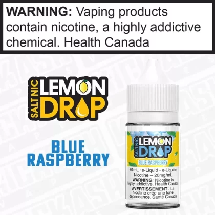 Blue Raspberry Salt by Lemon Drop - Strength#12 mg/mL 30 mL ON>20 mg/mL 30 mL ON
